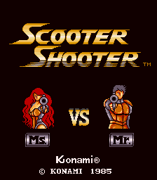 Scooter Shooter Title Screen
